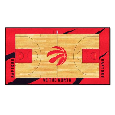 Toronto Raptors Basketball Court Runner Rug
