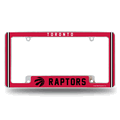 Toronto Raptors Classic 12" x 6" Chrome Auto License Plate Frame Toronto Raptors Classic 12" x 6" Chrome Auto License Plate Frame