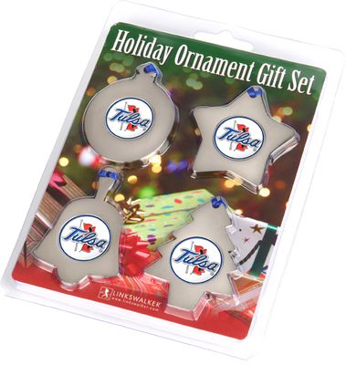 Tulsa Golden Hurricane Ornament Gift Pack