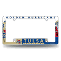 Tulsa Golden Hurricane Primary Chrome Automotive License Plate Frame