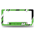 Ty Gibbs 12" x 6" Chrome Automotive License Plate Frame