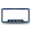UC Davis Aggies12"x 6" Chrome Automotive License Plate Frame UC Davis Aggies12"x 6" Chrome Automotive License Plate Frame
