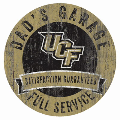 UCF Dad's Garage Sign