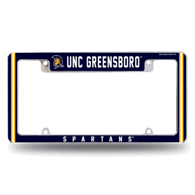 UNC Greensboro�Spartans Chrome Automotive License Plate Frame