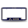 University of Akron Zips Chrome Automotive License Plate Frame University of Akron Zips Chrome Automotive License Plate Frame