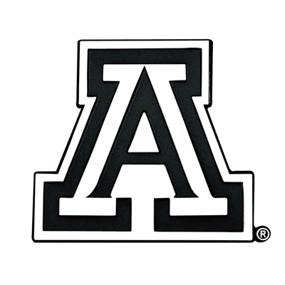 University of Arizona Chrome Emblem