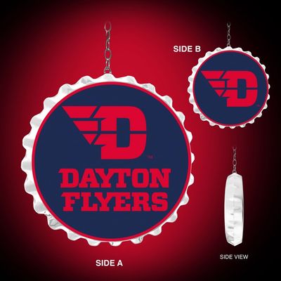 University of Dayton Flyers Team Spirit Bottle Cap Dangler-Primary Logo