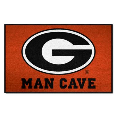University of Georgia NCAA Man Cave Starter Rug