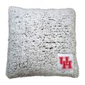 University Of Houston Frosty Throw Pillow