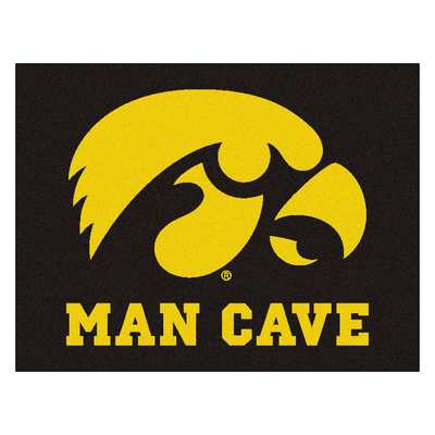 University of Iowa Man Cave All-Star Mat