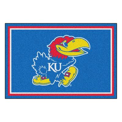 University of Kansas Floor Rug - 5x8