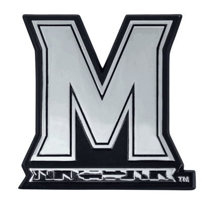 University of Maryland Chrome Emblem