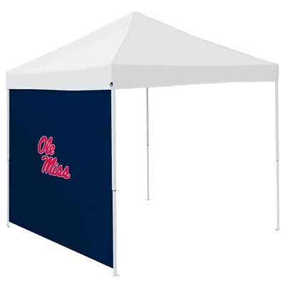University of Mississippi Navy Tent Side Panel - 9x9