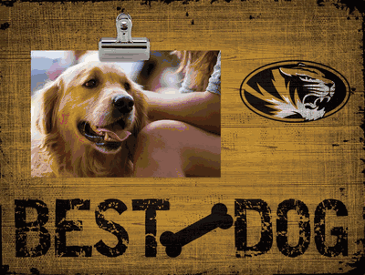 University of Missouri "Best Dog" Clip Frame - 10 x 18