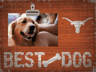 University of Texas "Best Dog" Clip Frame - 10 x 18