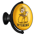 University of Wyoming Cowboys Rotating LED Team Spirit Wall Sign-Oval-Buble-Pistol Pete University of Wyoming Cowboys Rotating LED Team Spirit Wall Sign-Oval-Buble-Pistol Pete
