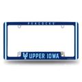 Upper Iowa University Peacocks Chrome Automotive License Plate Frame Upper Iowa University Peacocks Chrome Automotive License Plate Frame