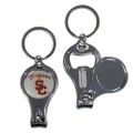 USC Trojans Nail Care/Bottle Opener Key Chain