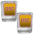 USC Trojans Square Glass Shot Glass Set USC Trojans Square Glass Shot Glass Set