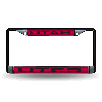 Utah Black Laser Chrome Frame