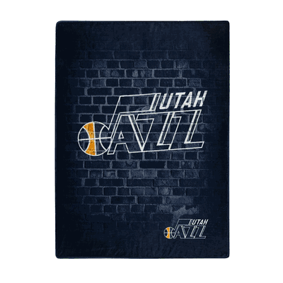 Utah Jazz Blanket 60x80 Raschel Street Design