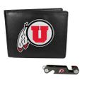 Utah Utes Bi-fold Wallet & Key Organizer Utah Utes Bi-fold Wallet & Key Organizer