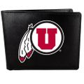 Utah Utes Bi-fold Wallet Large Logo Utah Utes Bi-fold Wallet Large Logo