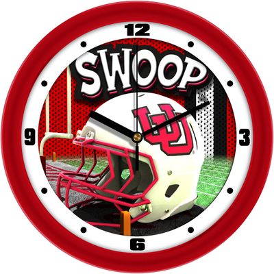 Utah Utes Football Helmet Wall Clock