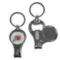 Utah Utes Nail Care/Bottle Opener Key Chain