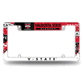 Valdosta State Blazers Primary Chrome Automotive License Plate Frame