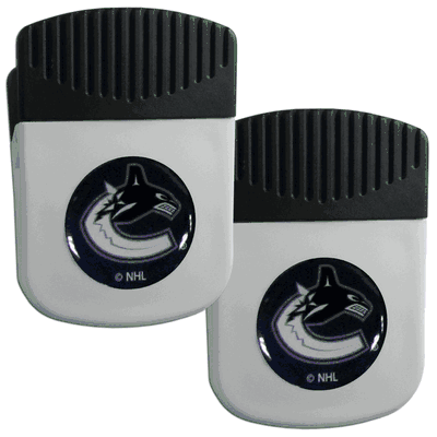 Vancouver Canucks Clip Magnet with Bottle Opener, 2 pack