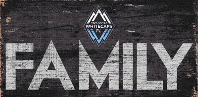 Vancouver Whitecaps Sign Wood 12x6 Family Design