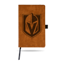 Vegas Golden Knights Brown - Primary Laser Engraved Small Notepad