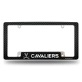 Virginia Cavaliers Carbon Fiber Chrome Automotive License Plate Frame Virginia Cavaliers Carbon Fiber Chrome Automotive License Plate Frame