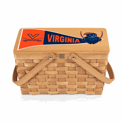 Virginia Cavaliers - Poppy Personal Picnic Basket