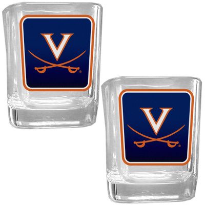 Virginia Cavaliers Square Glass Shot Glass Set
