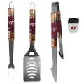 Virginia Tech Hokies 3 pc BBQ Set and Chip Clip Virginia Tech Hokies 3 pc BBQ Set and Chip Clip