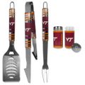 Virginia Tech Hokies 3 Piece Tailgate BBQ Set with Salt and Pepper Shakers Virginia Tech Hokies 3 Piece Tailgate BBQ Set with Salt and Pepper Shakers