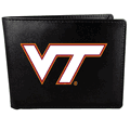 Virginia Tech Hokies Bi-fold Wallet Large Logo Virginia Tech Hokies Bi-fold Wallet Large Logo