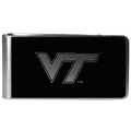 Virginia Tech Hokies Black and Steel Money Clip Virginia Tech Hokies Black and Steel Money Clip