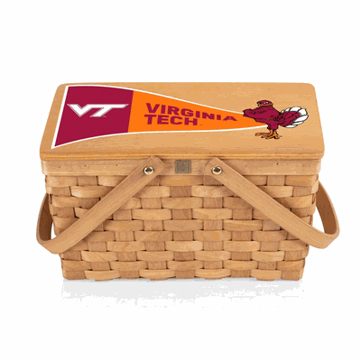 Virginia Tech Hokies - Poppy Personal Picnic Basket