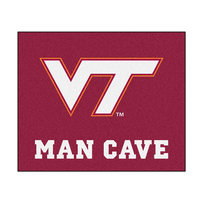 Virginia Tech Man Cave Tailgater Rug