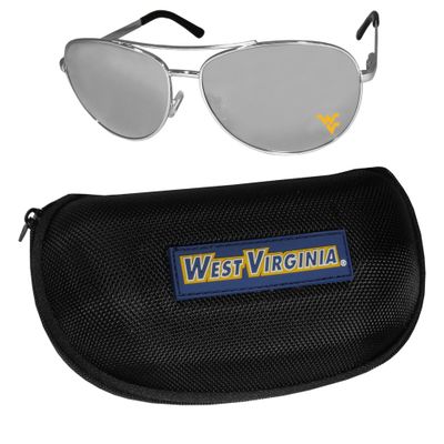 W. Virginia Mountaineers Aviator Sunglasses