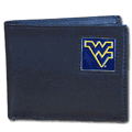 W. Virginia Mountaineers Leather Bi-fold Wallet W. Virginia Mountaineers Leather Bi-fold Wallet