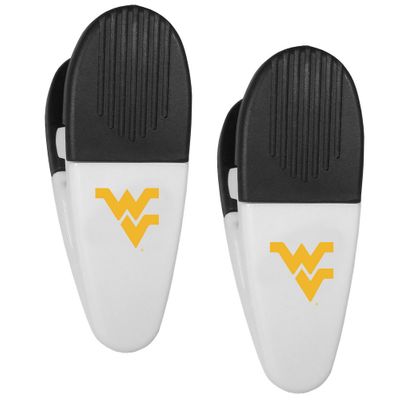 W. Virginia Mountaineers Mini Chip Clip Magnets, 2 pk