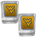 W. Virginia Mountaineers Square Glass Shot Glass Set W. Virginia Mountaineers Square Glass Shot Glass Set