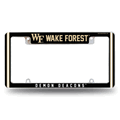 Wake Forest Demon Deacons Classic Chrome Auto License Plate Frame