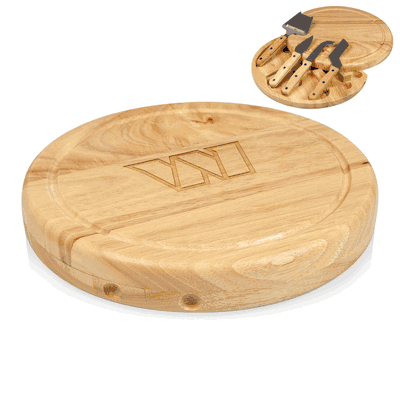 Washington Commanders Circo Cheese Cutting Board & Tools Set