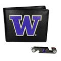 Washington Huskies Bi-fold Wallet & Key Organizer