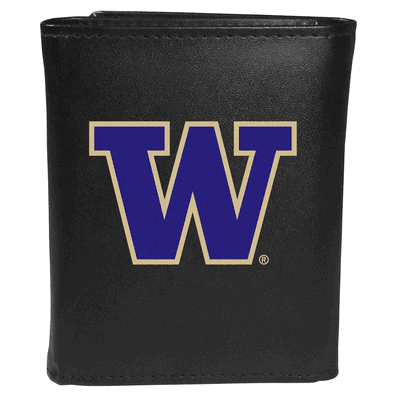 Washington Huskies Big Logo Tri-Fold Wallet